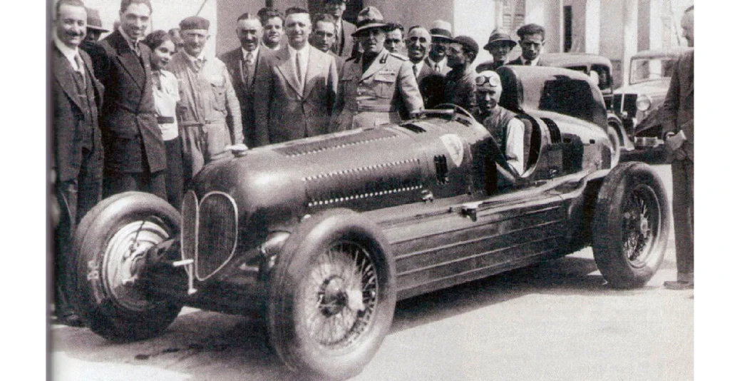 Alfa Romeo 16C Scudería Ferrari, Tazio Nuvolari al volante 1931